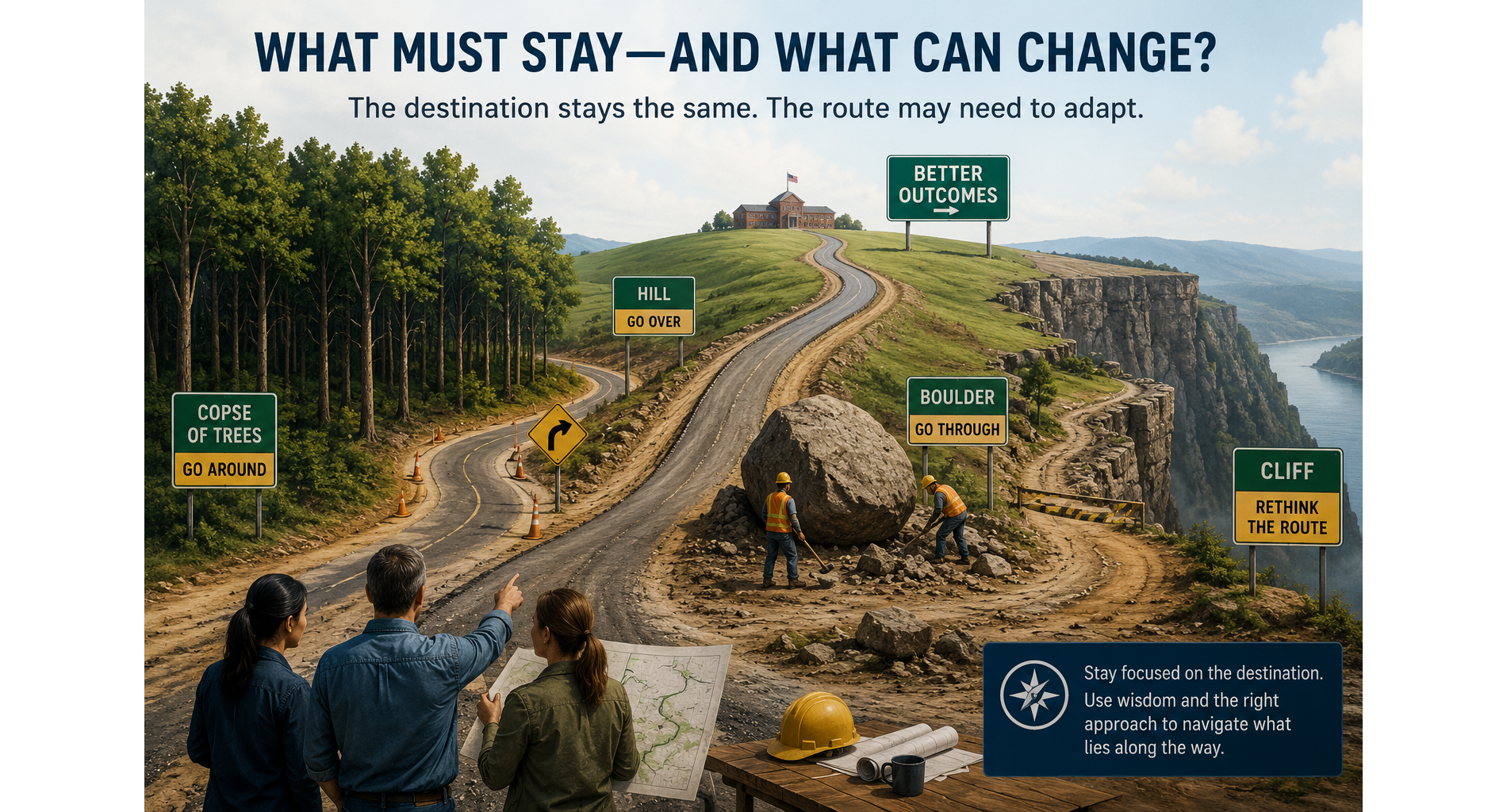 What Must Stay and What Can Change?